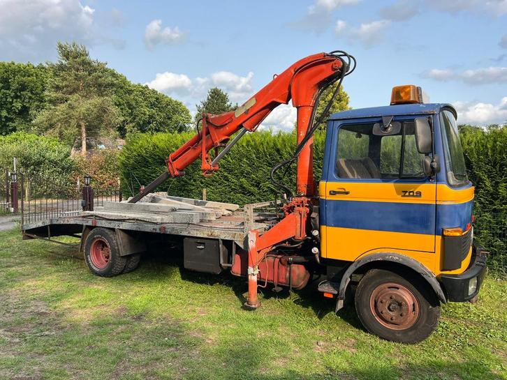 MERCEDES 709D AUTOTRANSPORTER, Auto's, Vrachtwagens, Particulier, Mercedes-Benz, Diesel, Handgeschakeld, Achterwielaandrijving
