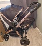 Egg kinderwagen/ wandelwagen met reiswieg - Rosé gold frame, Kinderen en Baby's, Kinderwagens en Combinaties, Gebruikt, Met reiswieg