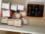 Set van verschillende lampen voor een zilveren fotolaborator, Ophalen of Verzenden, Lampes, Plafondspot of Wandspot, Glas