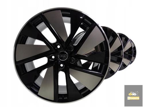 Audi e-tron GT set 21 inch velgen 4J3601025K 4J3601025J orig, Auto-onderdelen, Banden en Velgen, Gebruikt