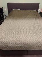 Gratis bed en matras (160cm), Huis en Inrichting, Slaapkamer | Boxsprings, Ophalen, Gebruikt, Bruin, Tweepersoons