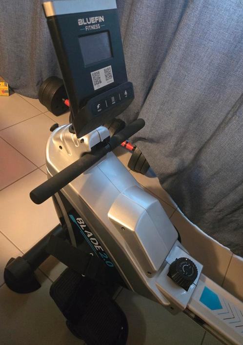 Rameur bluefin fitness BLADE 2.0, Sport en Fitness, Fitnessapparatuur, Zo goed als nieuw, Roeitrainer, Ophalen of Verzenden