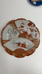 Antiek Japans porseleinen bord – Kutani-stijl ( 1870–1900), Antiek en Kunst, Ophalen