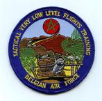 ABL Belgische luchtmacht patch 2 sqn F16 Low level velcro, Verzamelen, Verzenden, Luchtmacht, Embleem of Badge