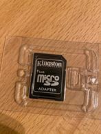 Kingston SD adapter, TV, Hi-fi & Vidéo, Photo | Cartes mémoire, SD, Enlèvement ou Envoi, Neuf
