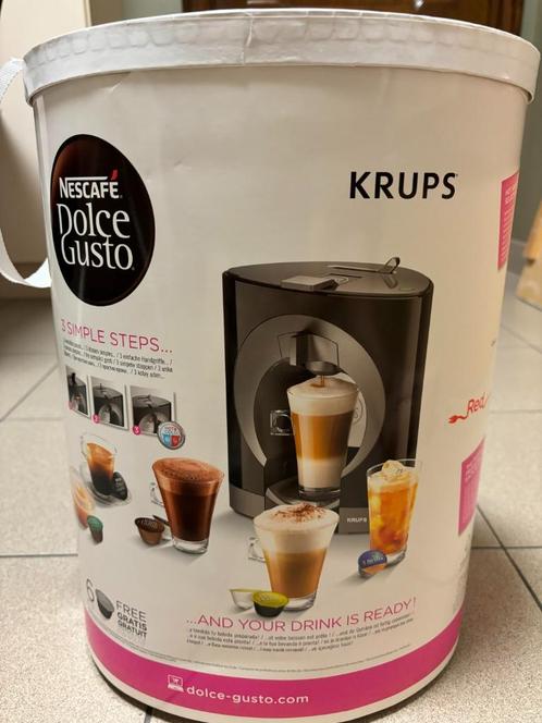 NESCAFE DOLCE GUSTO KRUPS OBLO NEUVE, Electroménager, Cafetières, Neuf, Dosettes et capsules de café, Cafetière, Réservoir d'eau amovible