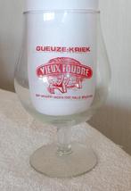 glas Vieux Foudre geuze kriek Vander Linden Halle, Verzamelen, Ophalen of Verzenden