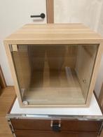 3 IKEA kastjes Eket, Ophalen, Eikenhout, Nieuw, Minder dan 150 cm