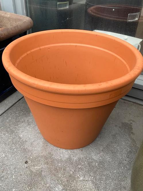Pots et bacs à fleurs en terre-cuite, Eternit et émaillés, Tuin en Terras, Bloempotten, Zo goed als nieuw, Ophalen