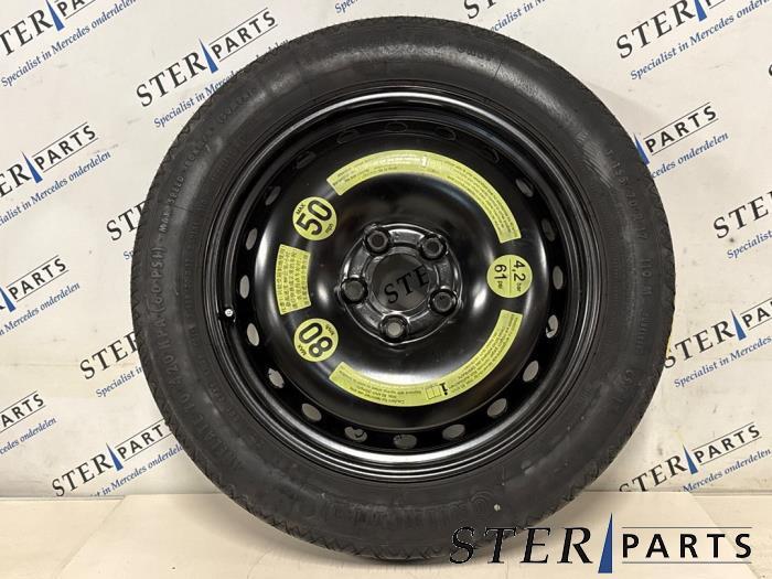 Reservewiel van een Mercedes E-Klasse, Auto-onderdelen, Banden en Velgen, Velg(en), Personenwagen, Gebruikt, 3 maanden garantie