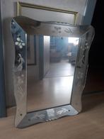 oude venetiaanse spiegel, Antiek en Kunst, Ophalen of Verzenden, Rechthoekig, Minder dan 50 cm, Minder dan 100 cm