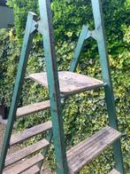 Dubbele stalen ladder, Ophalen, Gebruikt, Ladder, 2 tot 4 meter