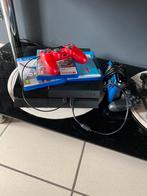 PS4 500gb plus tv 140cm, Ophalen, Zo goed als nieuw, Original, Met 3 controllers of meer