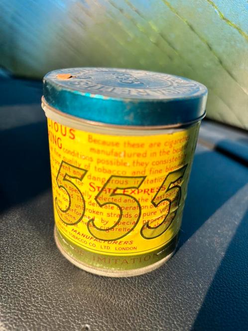 Vintage State Express 555 tabaksblik (Ardath Tobacco London), Verzamelen, Militaria | Tweede Wereldoorlog, Ophalen of Verzenden