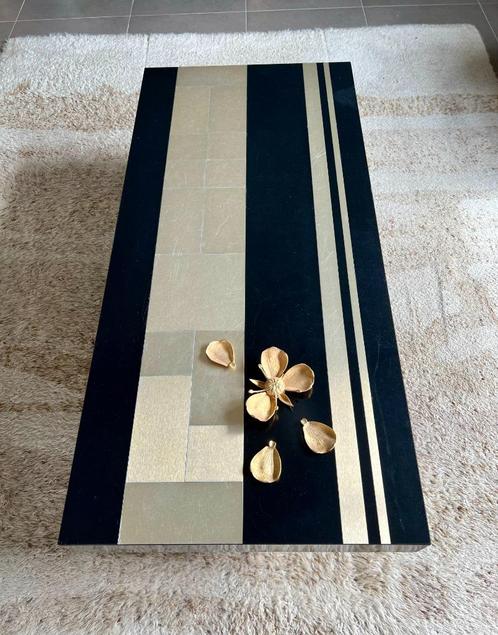 design retro vintage salontafel, Huis en Inrichting, Tafels | Salontafels, Gebruikt, Minder dan 50 cm, 50 tot 100 cm, 100 tot 150 cm