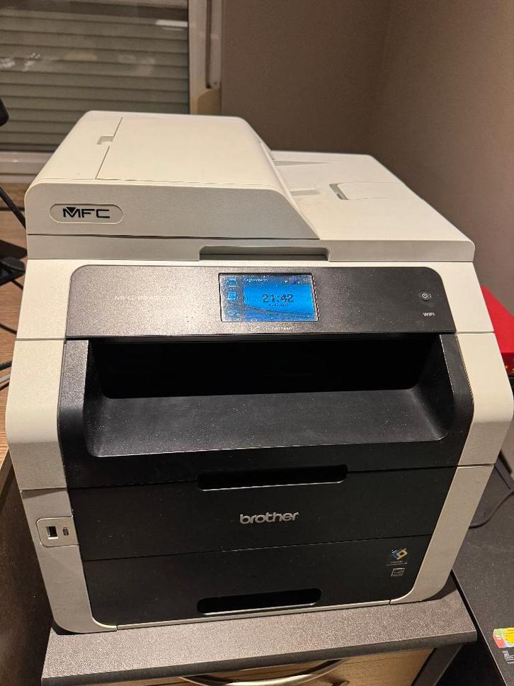Brother printer MFC-9340CDW, Computers en Software, Printers, Gebruikt, All-in-one, LED-printer, Faxen, Kleur printen, Kopieren
