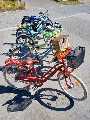 KINDERFIETSEN 24 inch 8j-11j NIEUWSTAAT VANAF €85 beschikbaar voor biedingen