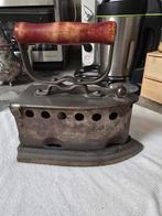 Oud steenkoolgestookt ijzer, Antiek en Kunst, Ophalen