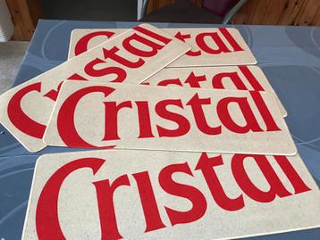 Cristal Alken barmatten, 5 voor 40€ beschikbaar voor biedingen