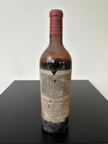 Château Magdelaine 1964 1GC Clas St.Emilion Bordeaux Moueix, Enlèvement ou Envoi, Pleine, Comme neuf, Vin rouge