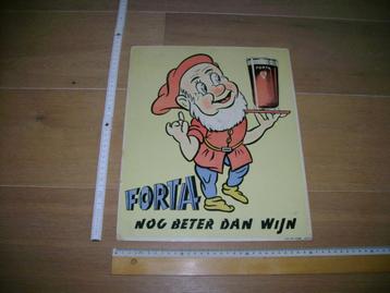 reclamebord bier FORTA