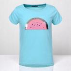 T-shirt blauw watermeloen glitter 98, Kinderen en Baby's, Kinderkleding | Maat 98, Ophalen of Verzenden, Nieuw, Meisje, Shirt of Longsleeve