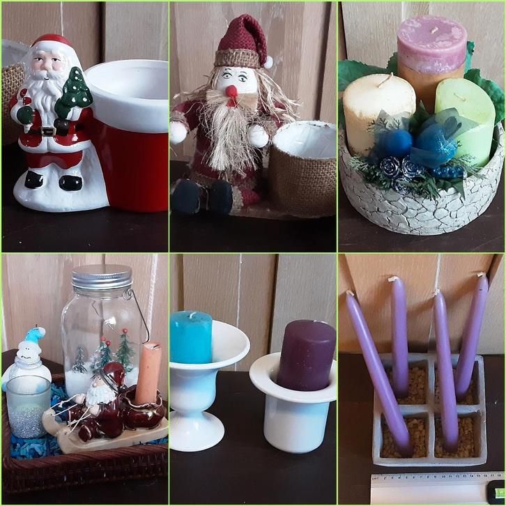 Kerst versiering 2€/st, 5€ per drie, GRATIS wenskaarten, Diversen, Kerst, Ophalen of Verzenden