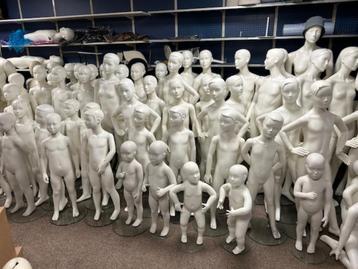 KINDER etalagepoppen paspoppen etalagefiguren mannequins