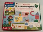 Clementoni collectie van 10 educatieve spellen, Ophalen, Gebruikt
