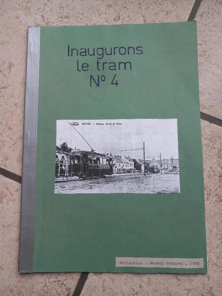 Laten we tram nr. 4 inhuldigen, Boeken, Vervoer en Transport, Tram, Ophalen of Verzenden
