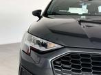 Audi A3 Sportback 2.0TDi*1ERPRO*COCKPIT*JANTES19*CUIR*PDC, Autos, Audi, Cuir, Argent ou Gris, Euro 6, Entreprise