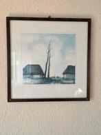 2 ingekleurde etsen Dirk Baksteen, Antiek en Kunst, Ophalen of Verzenden