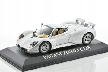 Pagani Zonda C12 S zilver IXO NIEUW 1/43 beschikbaar voor biedingen