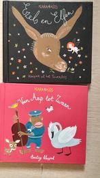 2 cd´s/boeken Klara4Kids, van aap tot zwaan / ezels & elfjes, Cd's en Dvd's, Ophalen of Verzenden, Gebruikt, Muziek