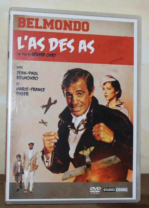 DVD L'as des As van Gérard Oury met Jean-Paul Belmondo, Cd's en Dvd's, Dvd's | Komedie, Zo goed als nieuw, Actiekomedie, Alle leeftijden