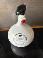 Poule décorative porcelaine, Enlèvement