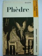 3. Racine Phèdre Nouveaux Classiques Larousse 1975, Livres, Théâtre, Utilisé, Jean Racine, Envoi