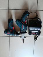 Lot Bosch Pro 12V – Perceuse GSR 12V-35 + Scie sabre GSA 12V, Ophalen, Gebruikt, Boormachine