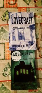 H.P. Lovecraft : deux ouvrages biographiques, Enlèvement ou Envoi, Comme neuf, William schnabel, Art et Culture