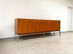 Vintage mid-century dressoir/sideboard 1960's, Ophalen, Gebruikt, Vintage, 200 cm of meer