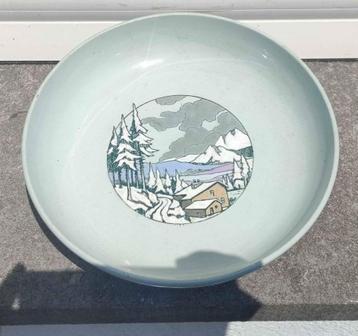 plat en longwy decor hivernal beschikbaar voor biedingen