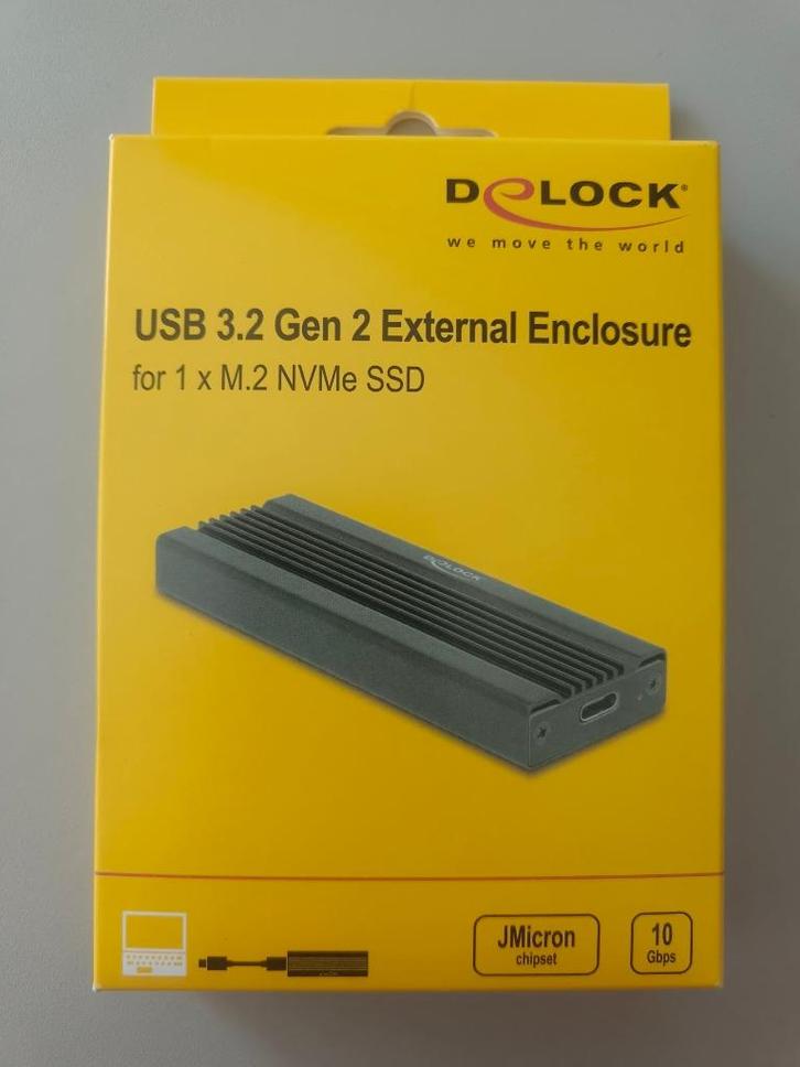USB 3.2 Gen 2 External Enclosure, Informatique & Logiciels, Disques durs, Neuf, Externe, USB, Envoi