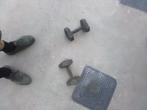 Gewichten, Sport en Fitness, Ophalen, Gebruikt, Halterset