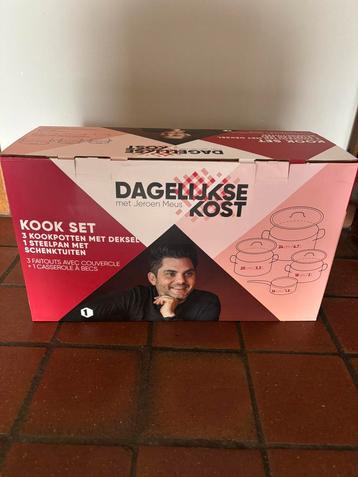 Kookpotten set Jeroen Meus, Enlèvement, Neuf