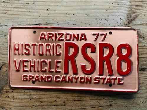 Amerikaanse nummerplaat Arizona USA, Verzamelen, Automerken, Motoren en Formule 1, Gebruikt, Auto's, Ophalen of Verzenden