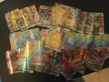 Zeldzame Pokémon V/Vmax kaarten., Hobby en Vrije tijd, Verzamelkaartspellen | Pokémon, Verzenden, Zo goed als nieuw