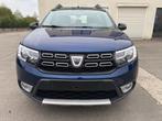 Dacia Sandero stepway laureate 0,9 tce benzine, Euro 6, Blauw, 124 g/km, Bedrijf