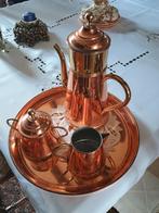 Koperen koffie setje, Ophalen of Verzenden