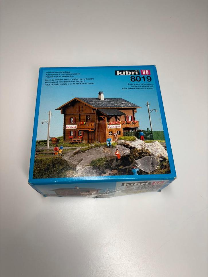 Kibri 8019 - HO Huis 'Gletscherblick' (ongebouwde bouwkit), Hobby en Vrije tijd, Modeltreinen | H0, Ophalen of Verzenden