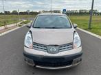 NISSAN NOTE 1.5i acenta BOITE AUTOMATIQUE / AIRCO, Zwart, 4 cilinders, Beige, 5 zetels